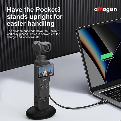 Chassis Car Mounted Sports Camera Accessories for DJI Osmo Pocket3 - 第 5/19 張圖片