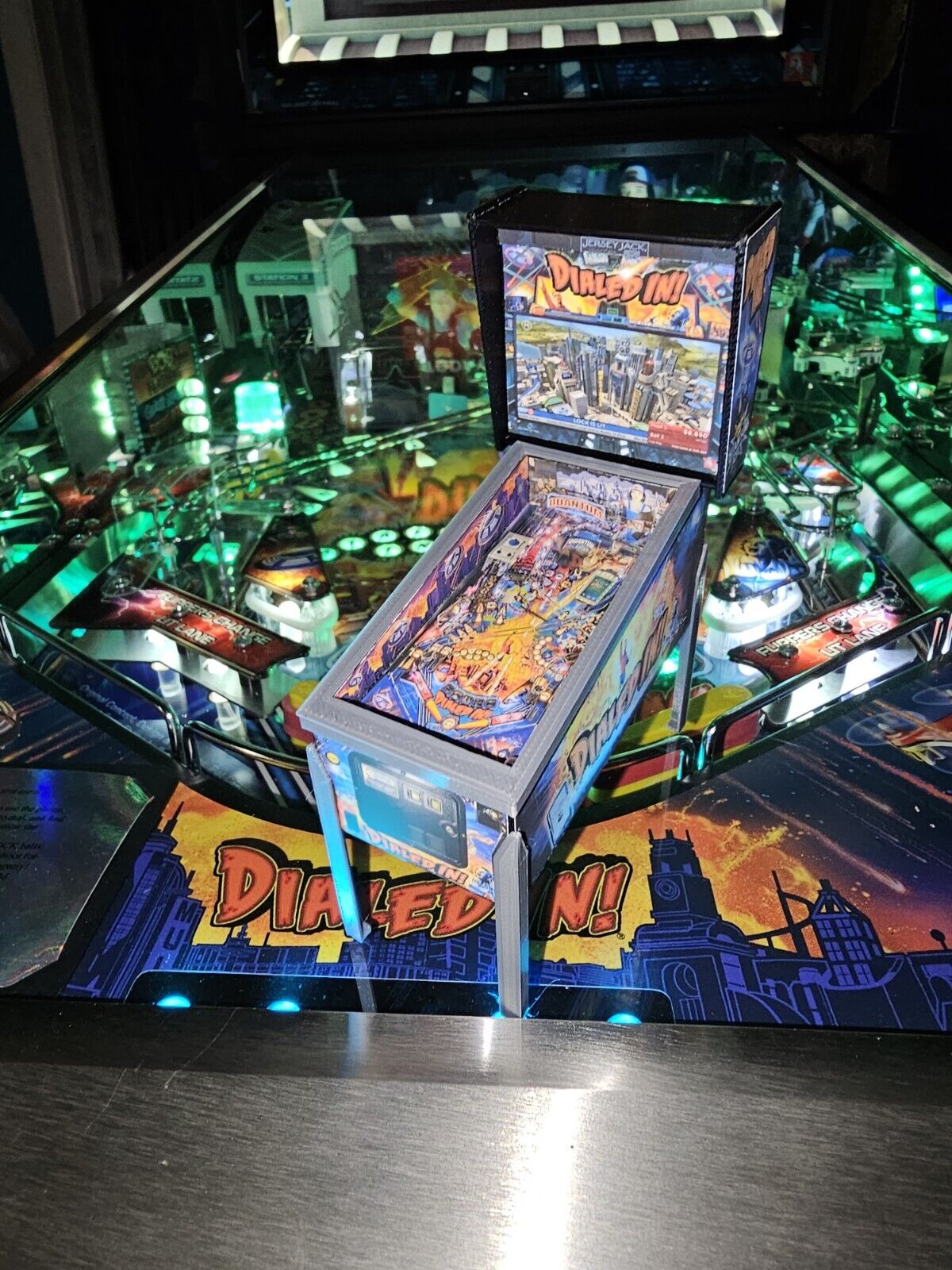 Miniatura Pinball Colecionável Rally Taito Escala 1/12 - EV