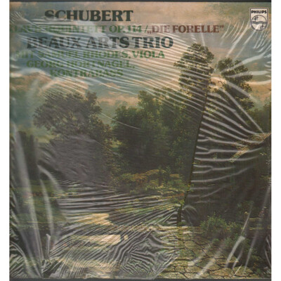 Schubert Beaux Arts Trio Rhodes Hortnagel  Lp Klavierquintett Op 114 Die Forelle