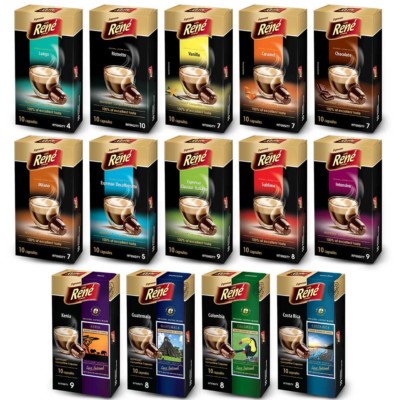 40 Rene Compatible Nespresso Coffee 