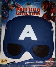 Avengers Captain America Marvel Sun Staches Super Hero Shades Sunglasses