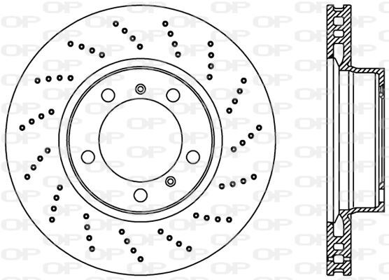 Plus de vibrations au freinage avec ces disques de frein Porsche 718 Boxster 2.5 S haute performance
