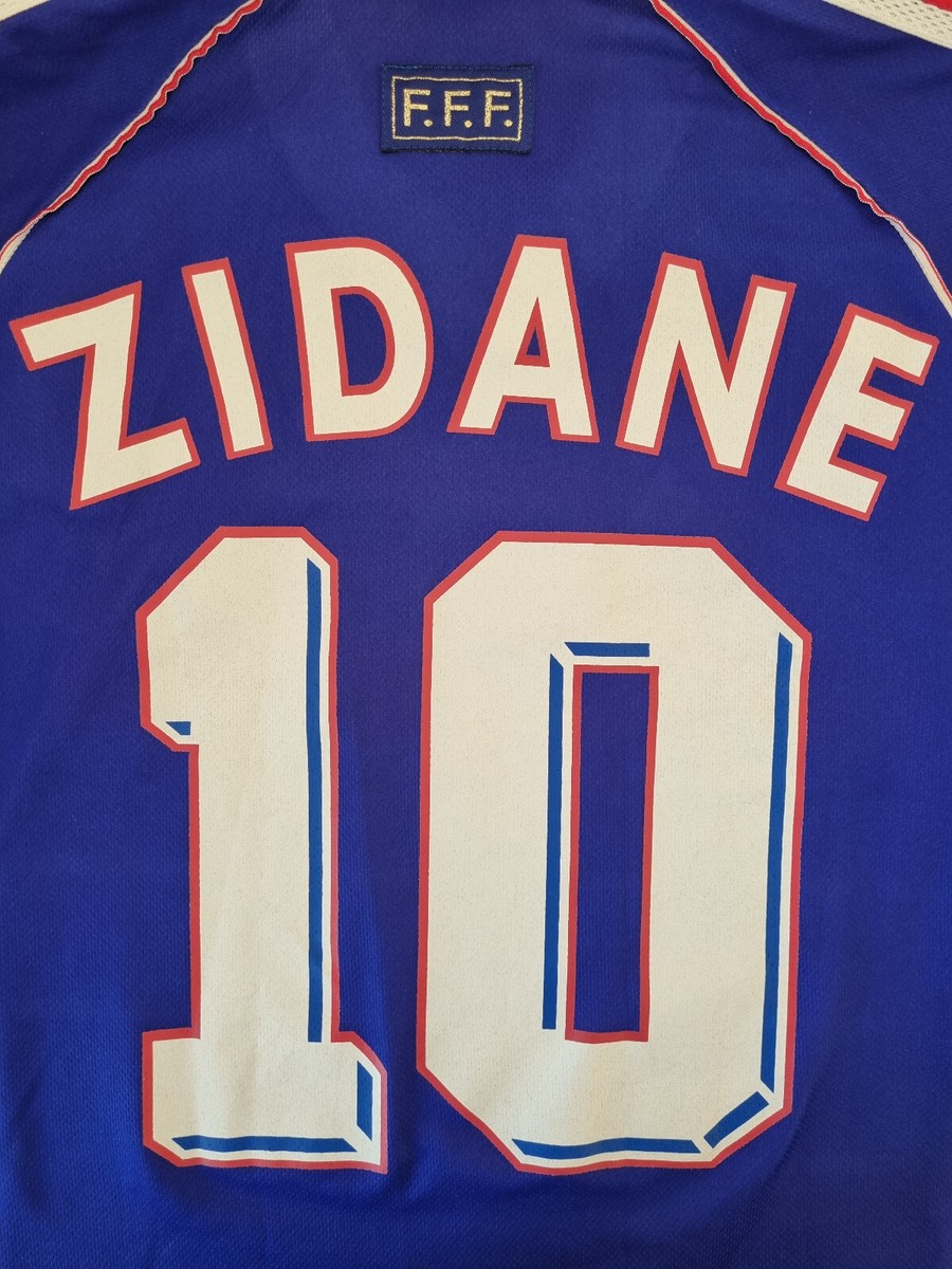 ORIGINAL France 1998/2000 ZIDANE Adidas Football Soccer