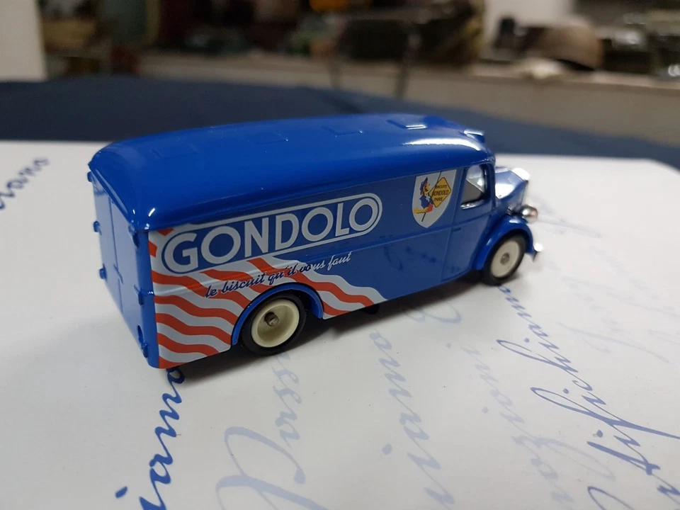 CORGI TOYS MODELLINO CAMION MAN VAN PUBBLICITA' GONDOLO NUOVO SENZA SCATOLA - Immagine 2 di 2