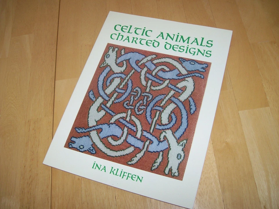 New Celtic Animals Charted Designs Counted Cross Stitch X-Stitch Pattern Booklet - Image 3 of 4