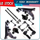 12pc Front Lower Control Arm Ball Joint Tie Rod End For 1996-2002 Toyota Corolla