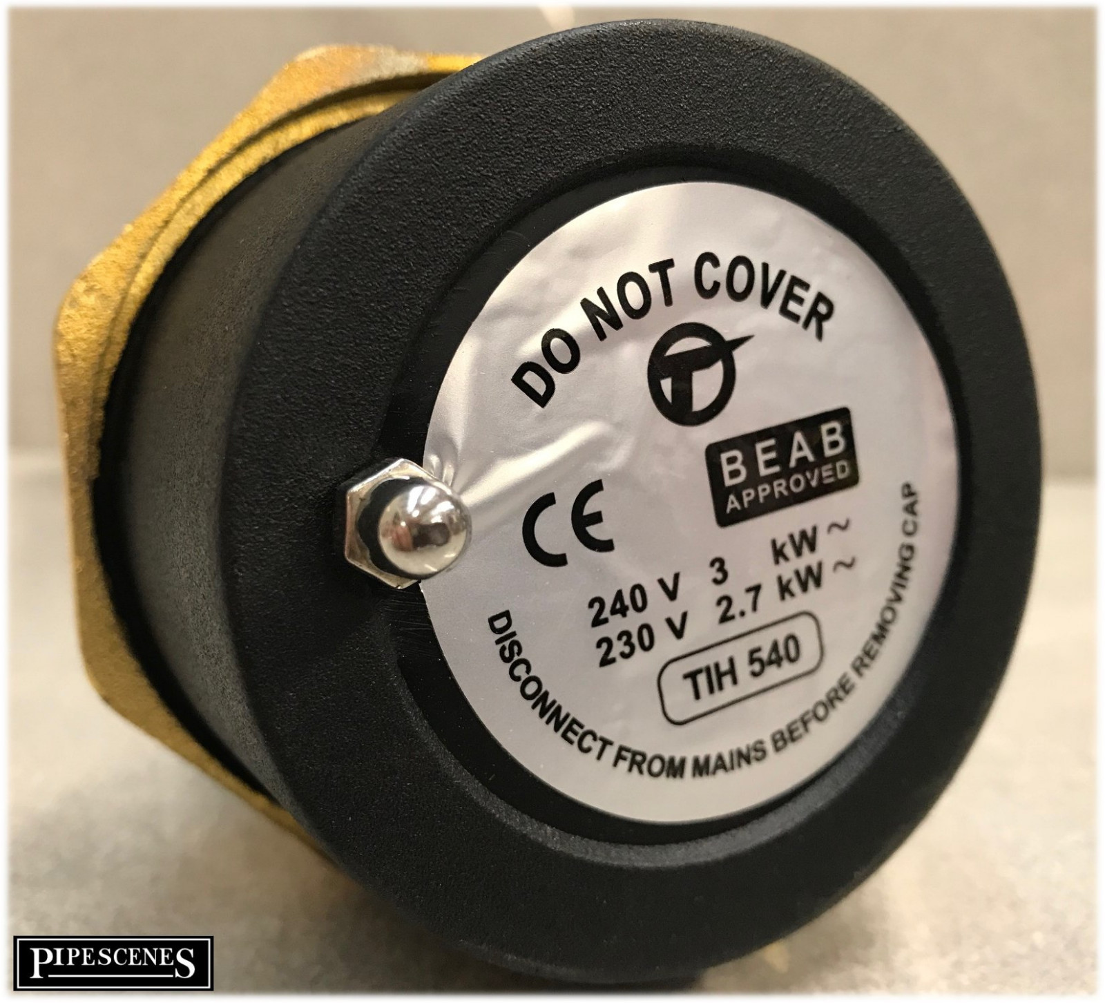 11" Immersion Heater for Hard Water Areas Anti Corrosive with Dual