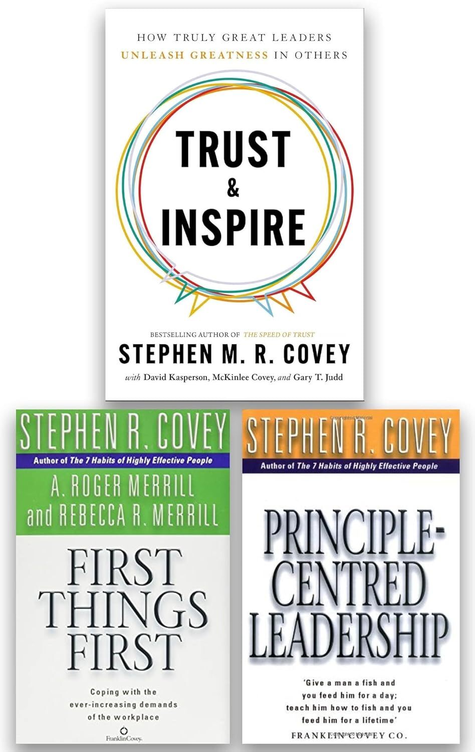 Stephen M. R. Covey 3 Books Collection Set - Non Fiction - Paperback - Image 2