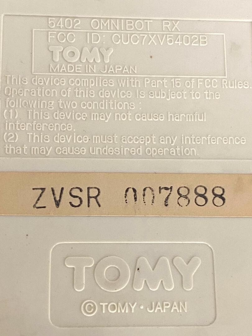 は*る様 トミー TOMY オムニボット omnibot TR5000 タカラ TOMY Omnibot omnibot TR5000 Takara Vintage Junk Retro Used