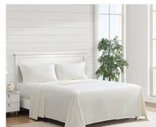 Jennifer Adams Ivory Eternal Sheet Set Twin Size 620393