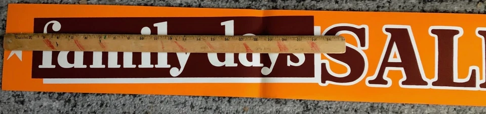 Sales Aisle Poster 1940's Family Days Wizard Department Store Sale Vintage - Image 2 of 4