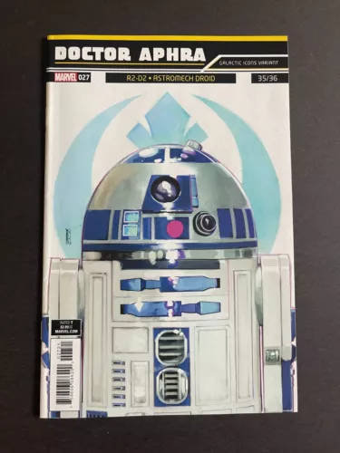 Star Wars Doctor Aphra #27 - Galactic Icons Variant Cover (Marvel, 2019) NM