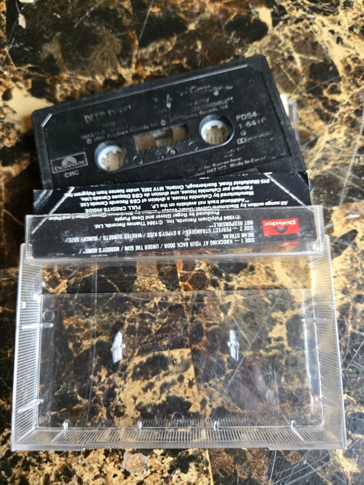 Deep Purple Perfect Strangers original 1984 canadian cassette - Image 3 of 4