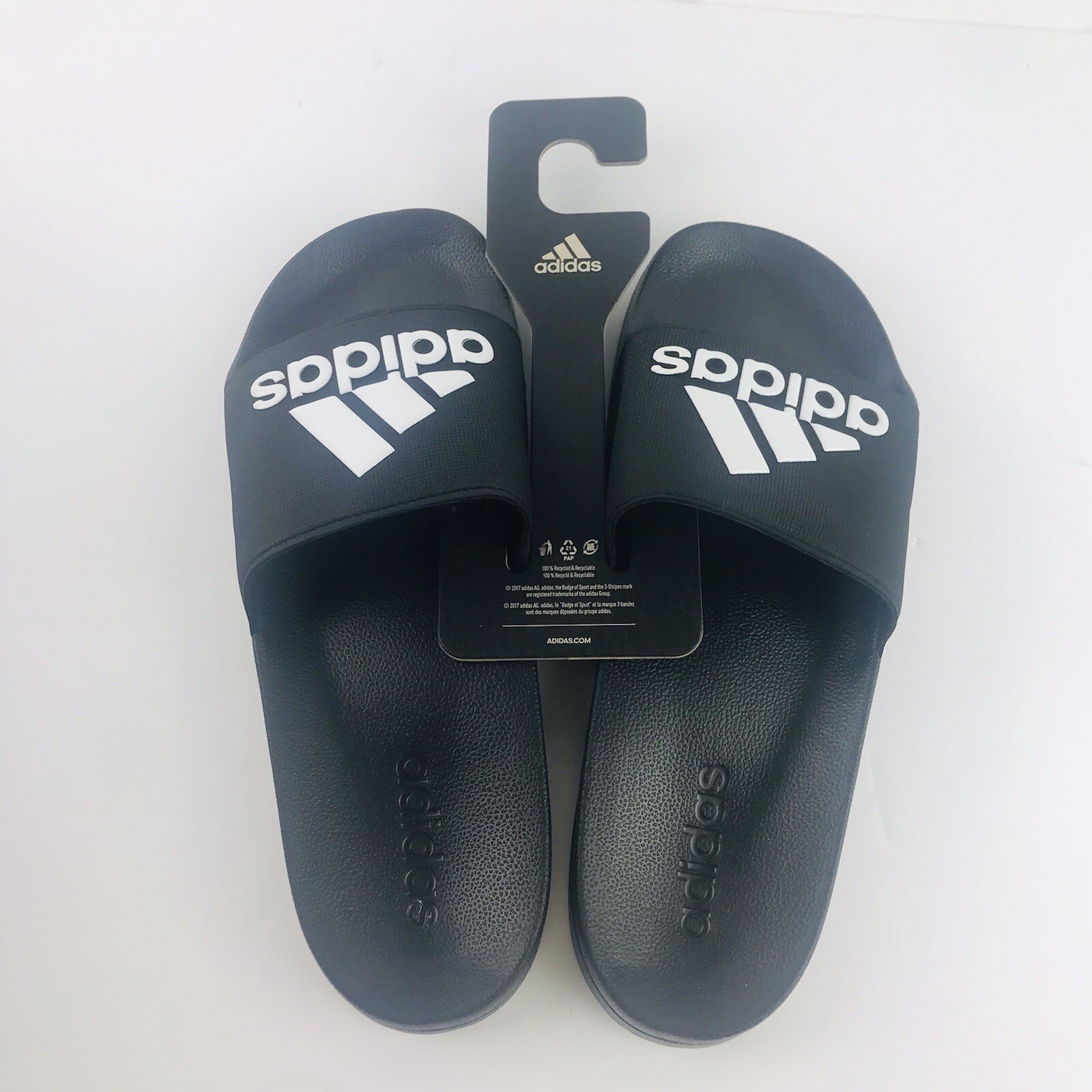 Black Comfort Slides Beach \u0026 Pool Shoes 