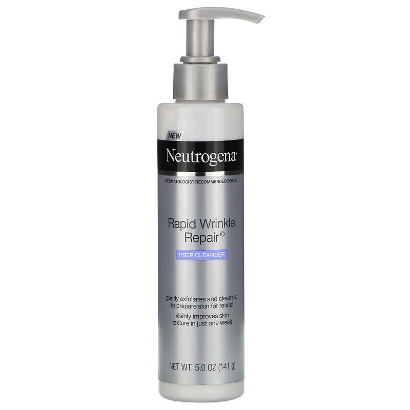 neutrogena anti aging face wash