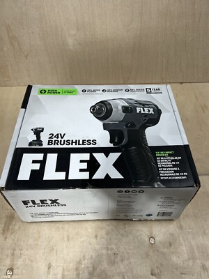 FLEX 24V Brushless Cordless 1/4-Inch Hex Impact Driver Kit