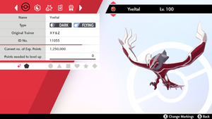 Shiny 6iv Yveltal Pokemon Sword Shield The Crown Tundra Legendary Ebay