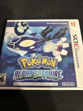 Pokémon Alpha Sapphire (Nintendo 3DS, 2014) Case only Case Only Case Only