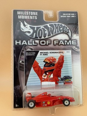 2002 Hot Wheels Hall of Fame Milestone Moments Michael Schumacher