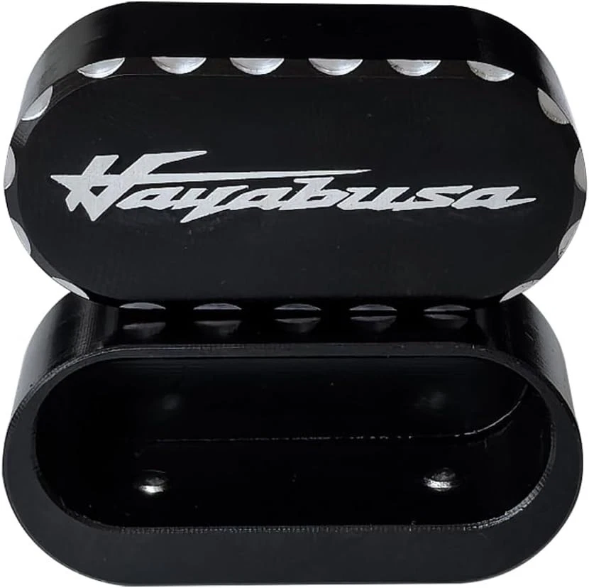 Tapas pernos de pellizco de horquilla inferior para motocicleta compatibles con Suzuki GSXR1300 Hayabusa Foto 2 de 4