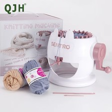 Knitting Machine 22 Needles Smart Loom Kit for Socks Hats Pumpkins