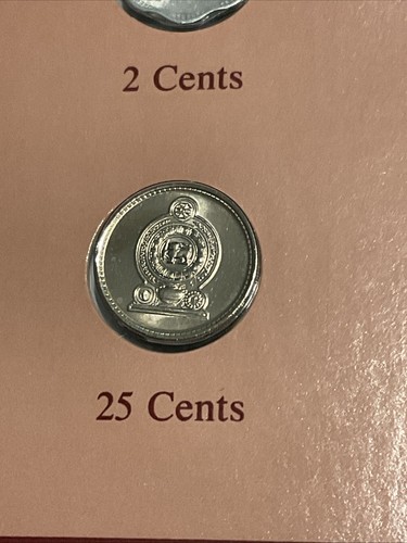 Coin Sets of All Nations Sri Lanka, Dem. Socialist Rep. Of With Card 1975-1978 - Picture 6 of 19