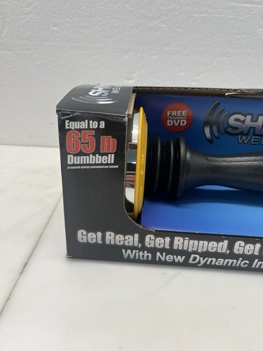 Rare Yellow and Clear 5LB Shake Weight Pro (As Seen on TV) Black Clear NIB - Picture 4 of 8