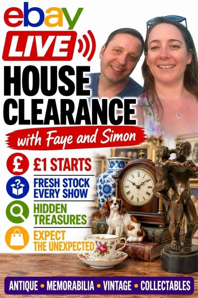 🚚 The Ultimate House Clearance Auction 📦- £1 Starts - Random Pulls