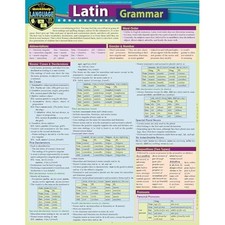Latin Grammar : a QuickStudy Laminated Reference Guide - NEW Liliane Arnet 2025