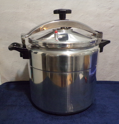 #ad #ad Country Cookware 25QT Pressure Cooker Good Seal Heavy Gage 2 Settings $45.00