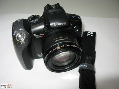 Canon PowerShot SX 10 IS 20x Wide-Zoom-Objektiv (AA Mignon 4x) Digitalkamera