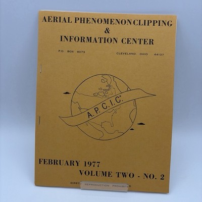 Aerial Phenomenon Clipping & Info Center UFO Magazine INTL Articles Feb 1977 70s