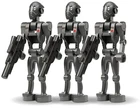 LEGO Star Wars BX Commando Droid Minifigure LOT of 3 Battle of Felucia MTT 75435