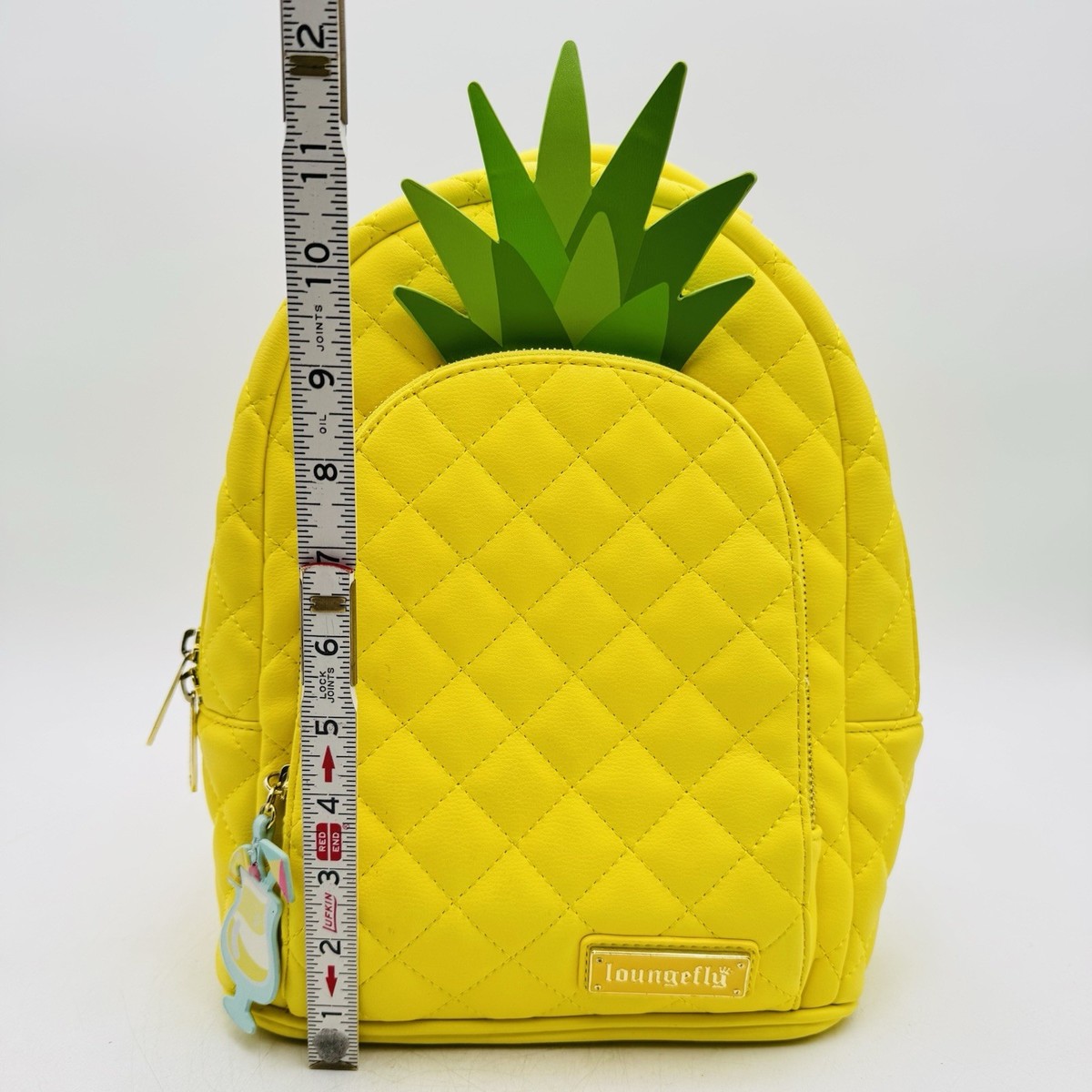 Loungefly Pineapple Mini Backpack RARE Always Wear Your Crown View 2