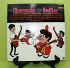 The Chipmunks Sing The Beatles Hits LP Vinyl Record NUTM 31 Mono Twist and Shout