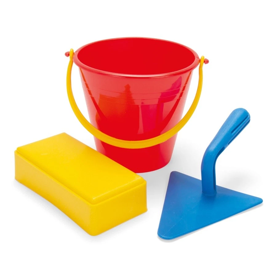 Dantoy Maurer-Set Sandkasten Spielzeug Kinder-Garten Geschenk Sand-Burg bauen