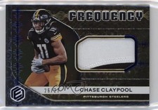 2020 Panini Elements Frequency Cobalt 26/27 Chase Claypool #FR-23 00jz