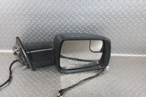 19-24 RAM Black Cap Passenger Right RH Power Door Mirror Heated Glass OE Factory