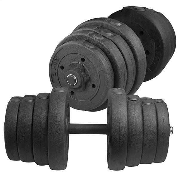 20KG Adjustable Dumbbells Pair of Hand Weight Set for Home Gym Fitness Training, photo 4 of 5