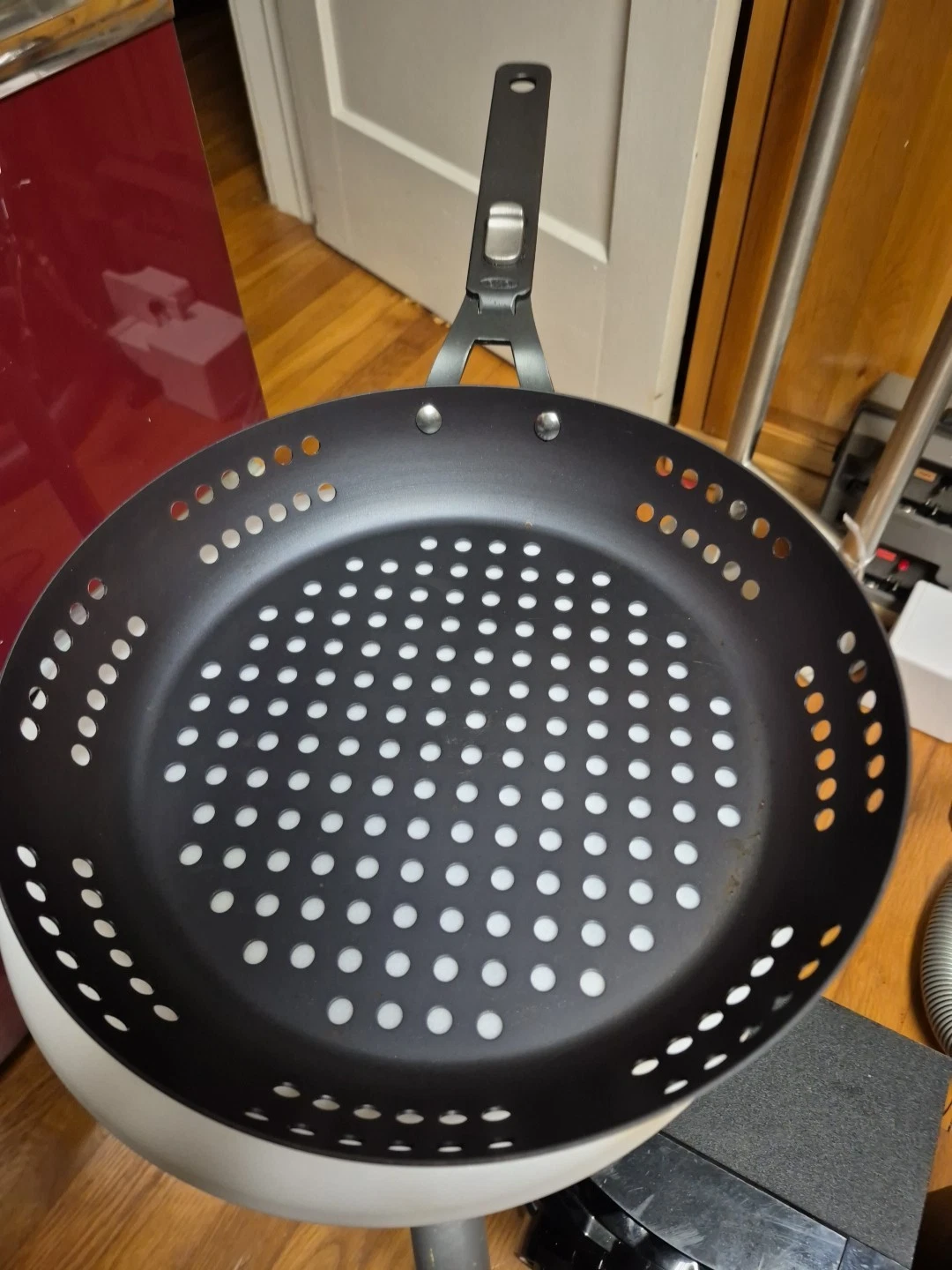 OXO SoftWorks Carbon Steel 12" BBQ Pan Removable Handle