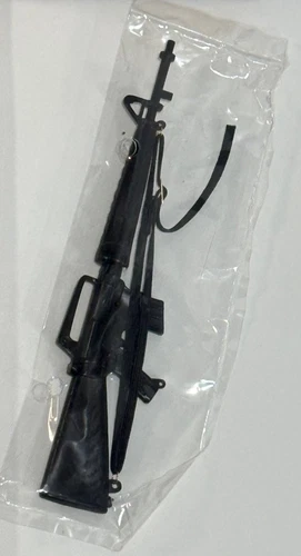 Hasbro G.IJoe Vinatge Style Black M16 Rifle - Adventure Team - AT