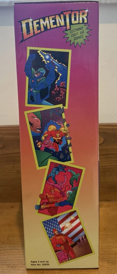 Jingle All The Way Turboman 摄魂怪道具复制品带声音人偶美国卖家 MISB — 第 3/4 张图片