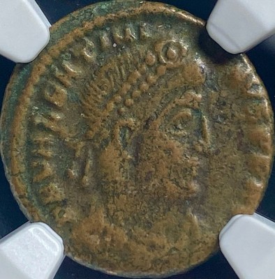 Ancient Roman Coin Emperor Valentinian I 364-375 AD Genuine NGC