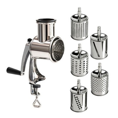 Stainless Steels Processors for Slicing Garlic Grating Cheese