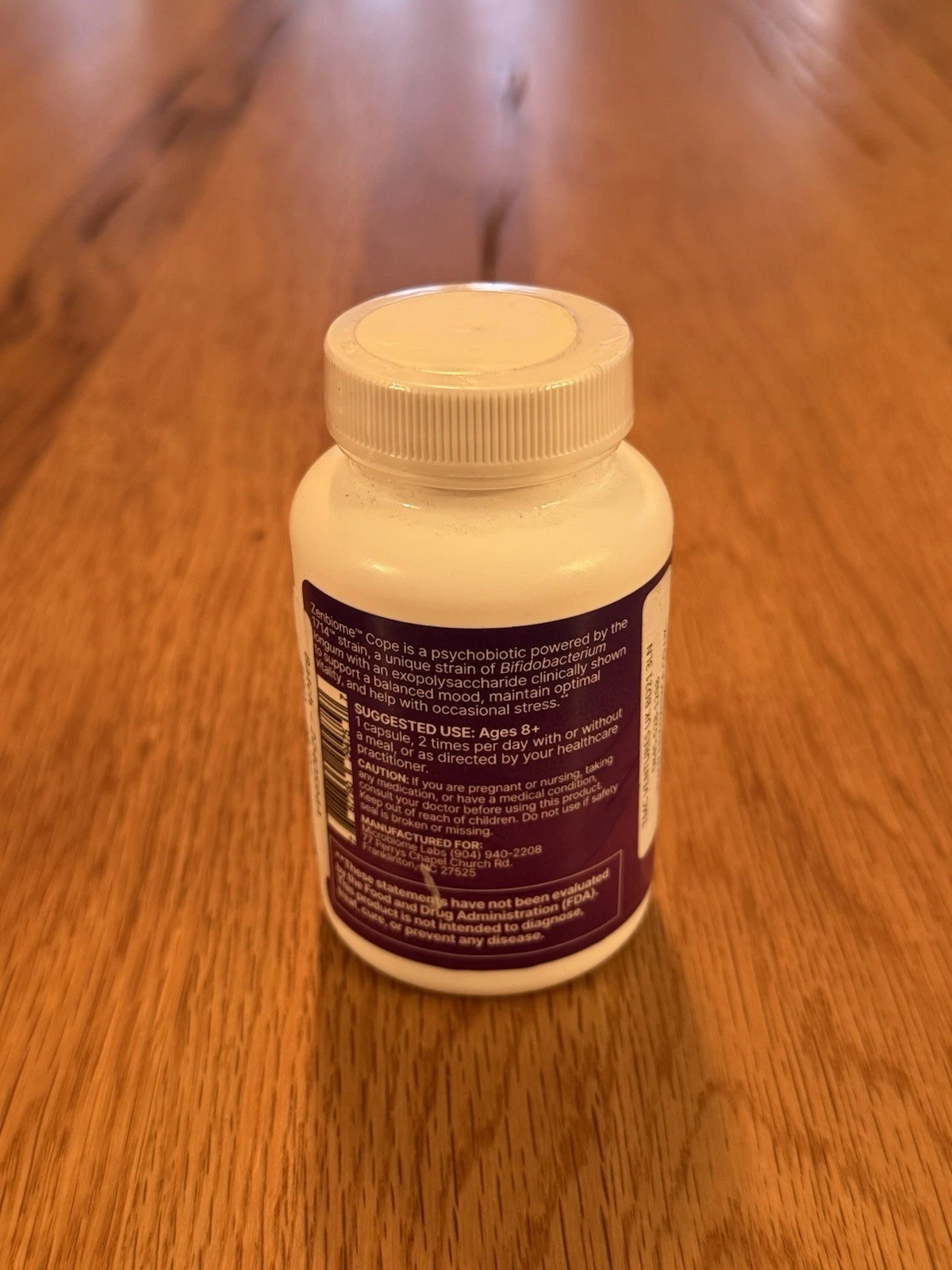 Microbiome Labs Zenbiome Cope Vitamins Supplement - Brand New 08/2026 60 Capsule 4