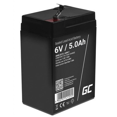 Green Cell AGM11 USV-Batterie Plombierte Bleisäure (VRLA) 6 V 5 Ah Neu Rechnung