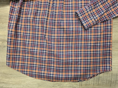 Orvis Wrinkle Free Shirt Mens Medium Plaid Multicolor Button Down Long Sleeve - Picture 14 of 16