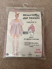 Hello Kitty And Friends My Melody Costume S/M BNWT