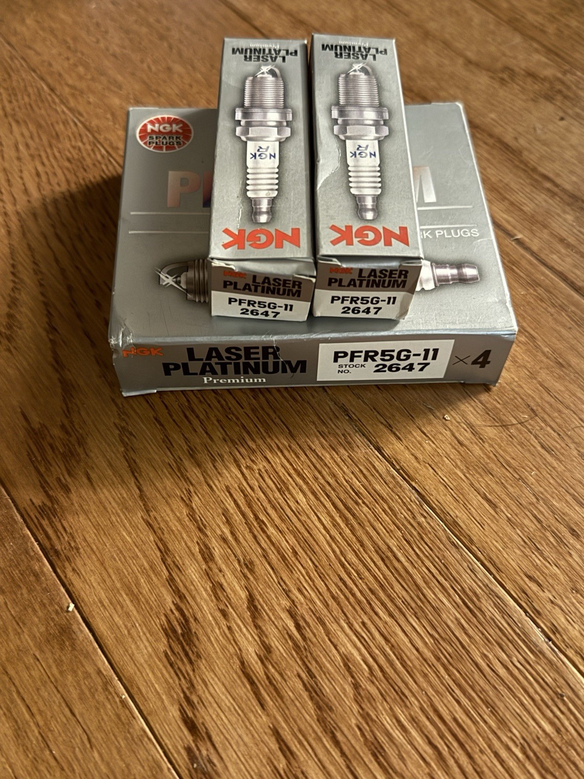 6 New NGK Laser Platinum Spark Plugs PFR5G-11 2647