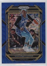 2023 Panini Prizm WNBA Blue Wave Prizm Kahleah Copper #73 2qw